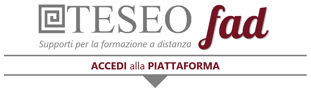 Teseo Fad: supporti per la formazione a distanza